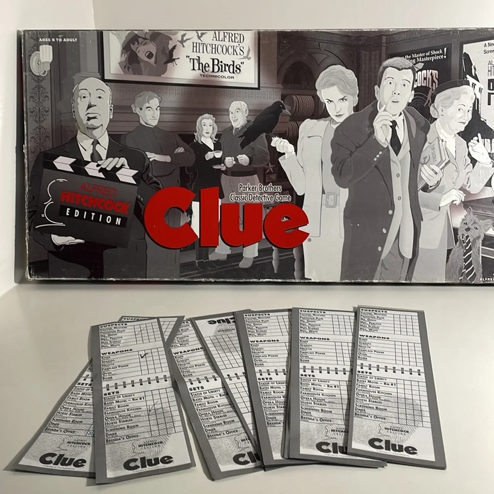 Alfred Hitchcock Clue game - Picture 7 of 9